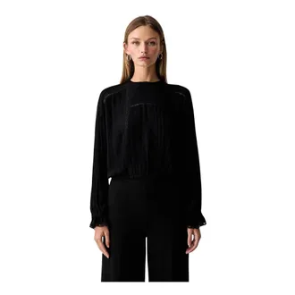 Twinset Donna, Camicette, Nero, XS, new