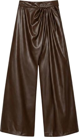 Aniye By Pantalones Over Caly - Trousers - Mujer - Marr&oacute;n - XS