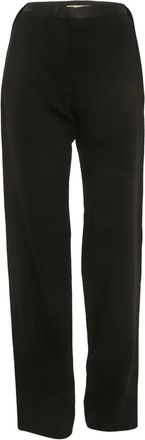 Balenciaga Cr&ecirc;pe broek - Zwart