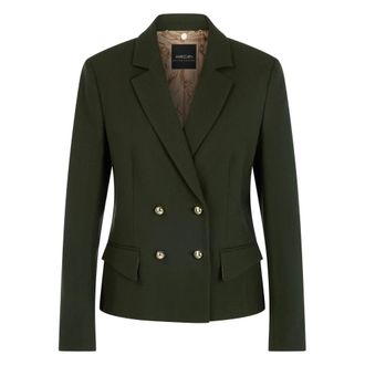 Marc Cain Blazer entallado de doble botonadura - Jackets - Mujer - Verde - L