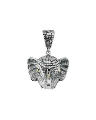 Samuel B. 18K & Silver Elephant Pendant