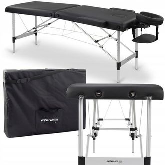 OEM Campana De Masaje Plegable De Aluminio Nadia Con Funda De Espuma De 5 Cm Habys