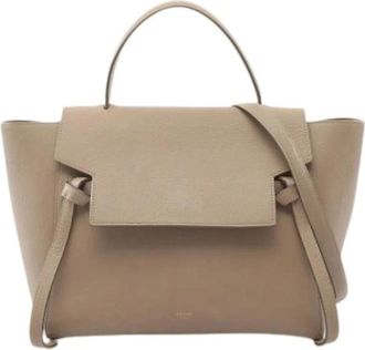 Celine Pre-owned Handbags, female, Beige, Size: ONE SIZE Pre-owned Vintage Handbag