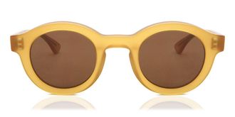 Thierry Lasry Olympy 1106 Mens Sunglasses Yellow Size 45