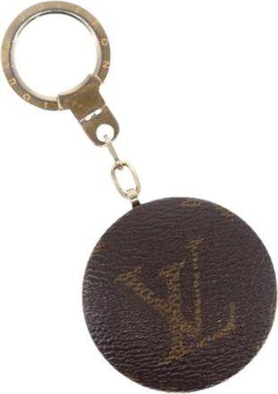 Louis Vuitton Pre-owned Accessories, female, Brown, Size: ONE SIZE Pre-owned Canvas Key-holder