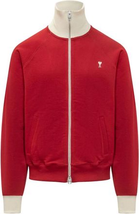 Ami Zip-throughs - Heren - Vesten met rits - Rood - XL - Hoodies & sweatvesten