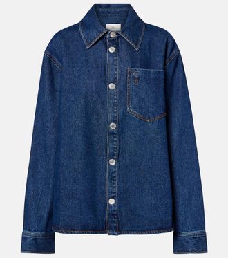 Ami Ami de Coeur oversized denim shirt