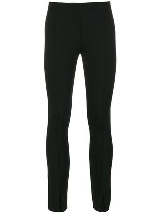 The Row Thilde scuba trousers - women - Spandex/Elastane/Nylon - S - Black