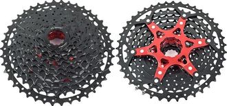 OEM Pi&ntilde;&oacute;n Libre Para Bicicleta De Monta&ntilde;a, 11 Velocidades, Dise&ntilde;o Ligero, 1 Unidad, 10 Velocidades, 42 Dientes, Negro