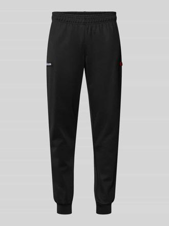 Ellesse Sweatpants mit elastischem Bund Modell BERTONI in Black, Gr&ouml;&szlig;e XXL