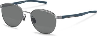 Porsche Design P8945 Polarized C Mens Sunglasses Grey Size 54