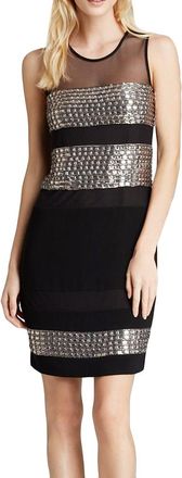 Diane Von F&uuml;rstenberg Wally crystal embellished dress Size XS