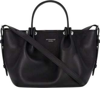 Max Mara Dritto Schoudertas - Dames - Tassen - Zwart - Maat: ONE Size Leer