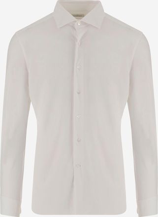 Alessandro Gherardi Stretch-Jersey-Hemd