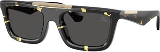 Burberry 0Be 4451U - unisex - Zonnebrillen - Zwart - 54 MM - Accessoires