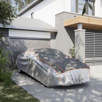 vidaXL Funda Completa Coche Sedan Protecci&oacute;n Antigranizo Xl Gris/plata Vidaxl