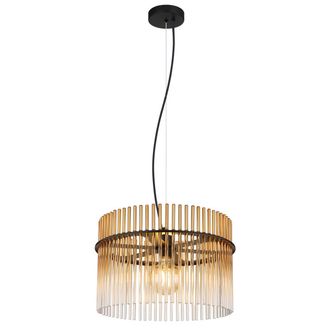 Globo Lighting Globo - L&aacute;mpara Colgante - Gorley - &Aacute;mbar - Vidrio - &Oslash; 40cm - E27
