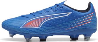 Puma Ultra 6 voetbalschoenen voor heren, voor zachte ondergrond (Blauw/paars)