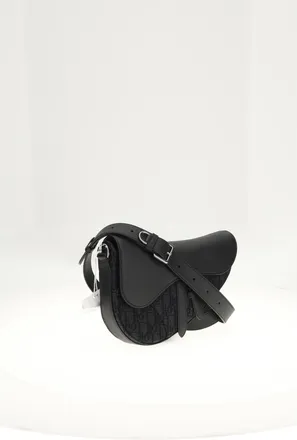 Dior Mens Clutch Bag Black Calf Leather Black-Multicolour (bos Taurus) Black/multicolour