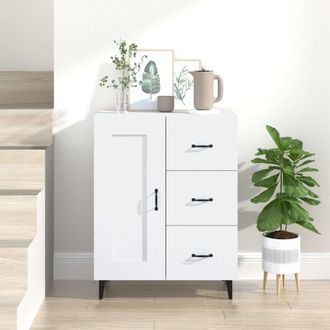 Berkfield Home Sideboard White 69.5x34x90 cm Engineered Wood