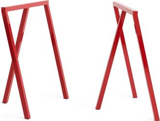 HAY Loop Stand Frame Tischb&ouml;cke, H 72 cm, maroon red (2 St&uuml;ck)