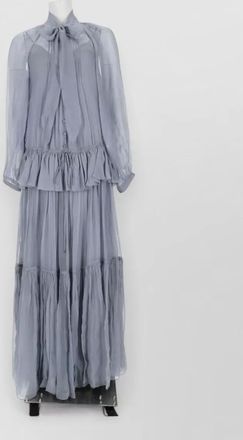 Chlo&eacute; silk maxi dress