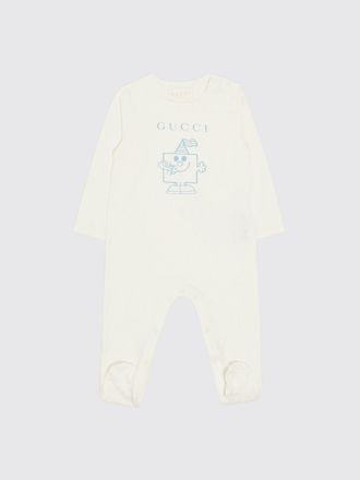 Gucci Tuta in cotone con logo