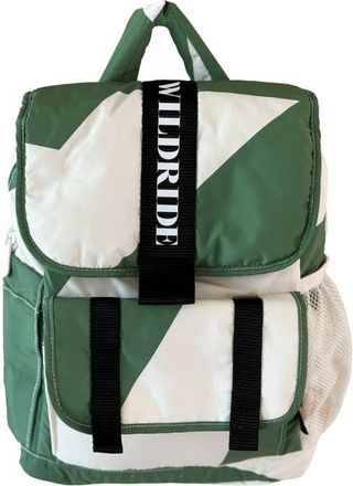 WILDRIDE Kid Sized Recycled Materials Backpack in Green Graphic at Nordstrom