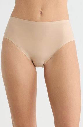Chantelle Soft Stretch 3-Pack High Cut Briefs in Ultra Nude at Nordstrom