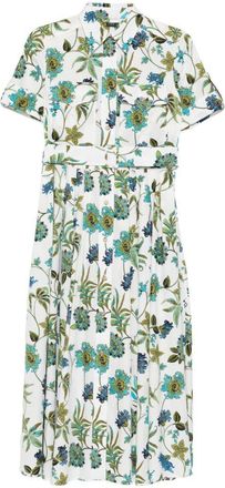 Fay Womens Printed Cotton Chemisier Dress