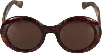 K&agrave;dor Audrey Oval Tortoiseshell Vintage Sunglasses
