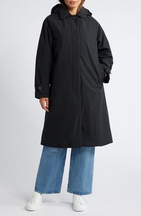 Save The Duck Zoey Water Repellent Coat in Black at Nordstrom, Size 4