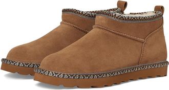 Bearpaw Super Shorty Deco II Womens Boots Hickory II : 10 M, Suede