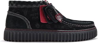 Clarks Torhill Hi ST in Black Suede