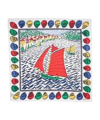 Echo Sail Away Silk Square in Multi at Nordstrom