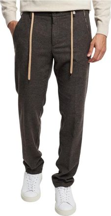 Myths Chino Broek - Heren - Slim Fit Broeken - Bruin - XL - Katoen - Broeken