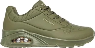 Skechers Hombre, Zapatos, Verde, Talla: 41 EU