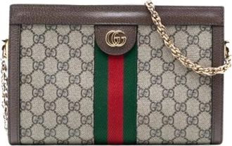 Gucci Pre-owned Cross Body Bags, female, Beige, Size: ONE SIZE Pre-owned Vintage Crossbody Bag
