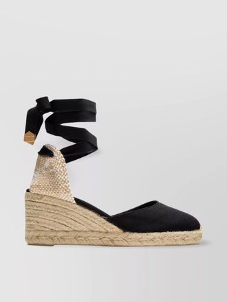 Castaner cotton wedge espadrilles