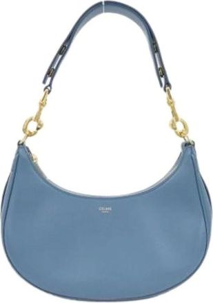 Celine Pre-owned Shoulder Bags, female, Blue, Size: ONE SIZE Pre-owned Vintage Shoulder Bag