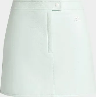 Courr&egrave;ges Vinyle Reedition Mini Skirt