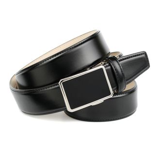 Anthoni Crown Mens Belt, Black, 46