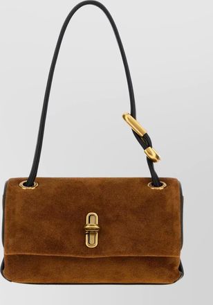 Marc Jacobs mini dual shoulder bag in suede