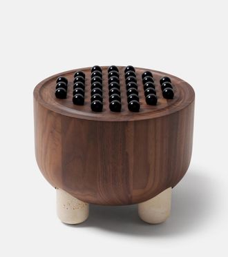 Giobagnara Set da solitario Mocambo Peg in noce