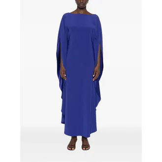 Gianluca Capannolo Silk Satin Dress - Blue