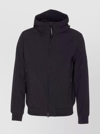 C.P. Company short hooded jacket zip pockets