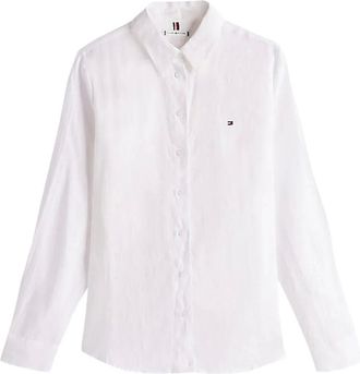 Tommy Hilfiger linen shirt - White