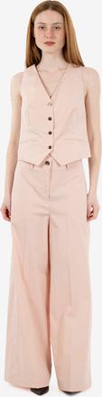 Alessia Santi Pantalone palazzo blush