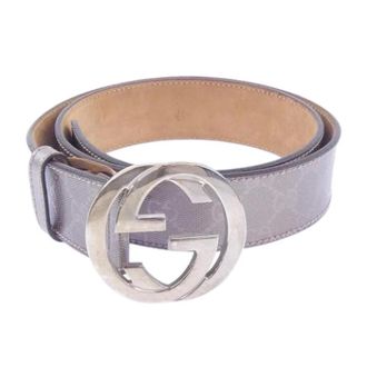 Gucci Pre-owned Belts, female, Purple, Size: ONE SIZE Pre-owned Vintage Fabric Belt