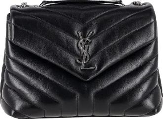 Saint Laurent Pre-owned Small Loulou Shoulder Bag - Dames - Vintage Schoudertas - Zwart - ONE Size - Vintage